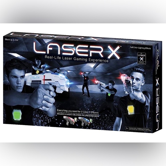 LASER X Two-Player Laser Tag Set - Picture 1 of 11